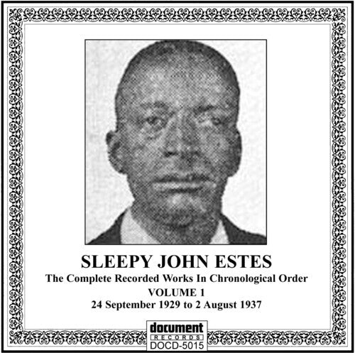CD диск Estes, Sleepy John: Vol. 1-(1929-37)
CD диск Estes, Sleepy John: Vol. 1-(1929-37)