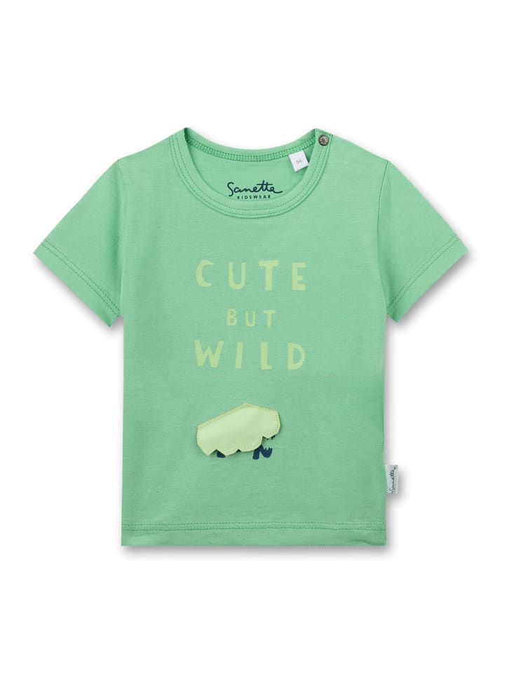 Футболка зеленого цвета Sanetta
Футболка зеленого цвета Sanetta