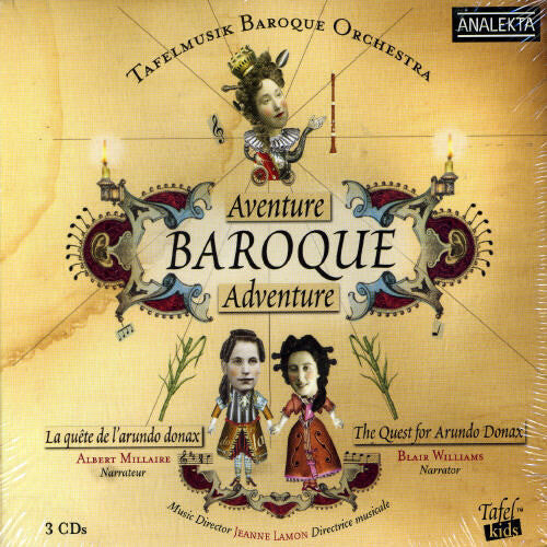 CD диск Tafelmusik Baroque Orchestra: Baroque Adventure: The Quest for Arundo Donax
CD диск Tafelmusik Baroque Orchestra: Baroque Adventure: The Quest for Arundo Donax