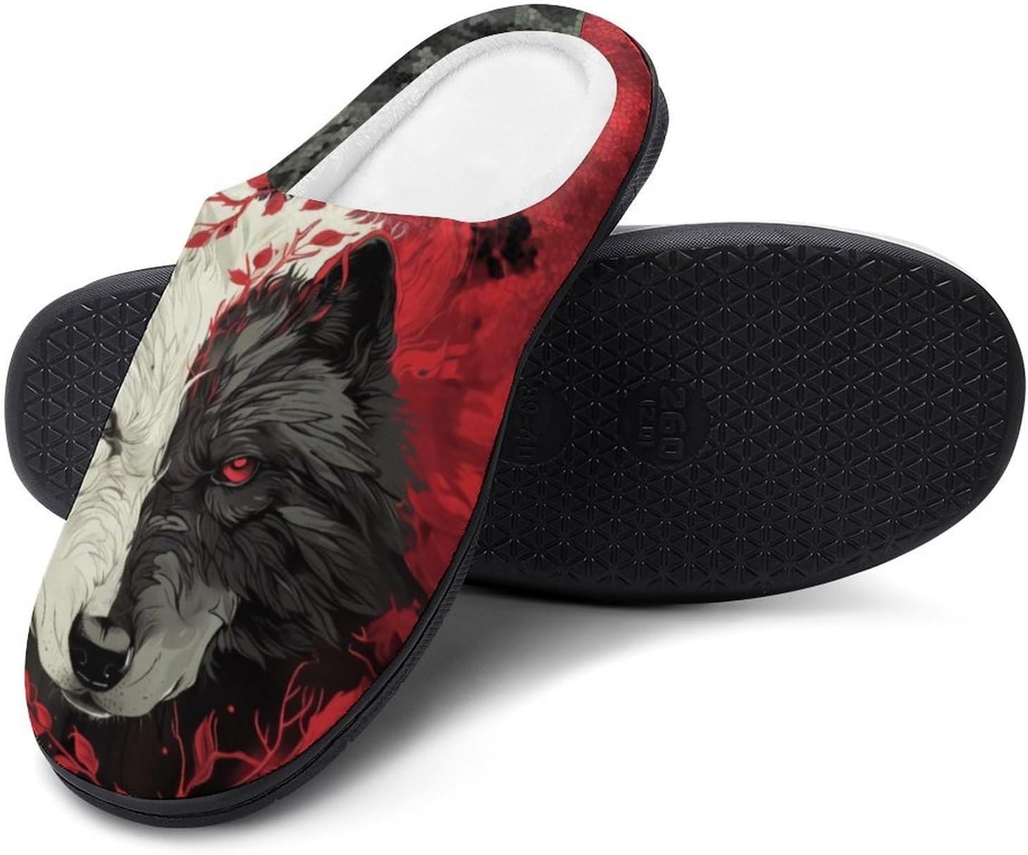 YXHZYHY Женские и мужские ретро-тапочки в стиле викингов, теплые хлопковые домашние повседневные тапочки, мягкие тапочки без шнурков для улицы, дома и спальни, Viking Wolf a
YXHZYHY Женские и мужские ретро-тапочки в стиле викингов, теплые хлопковые домашние повседневные тапочки, мягкие тапочки без шнурков для улицы, дома и спальни, Viking Wolf a