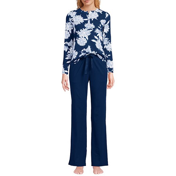 Комплект пижамы Petite Knit с длинным рукавом Lands' End, Sea Navy Daisies
Комплект пижамы Petite Knit с длинным рукавом Lands' End, Sea Navy Daisies