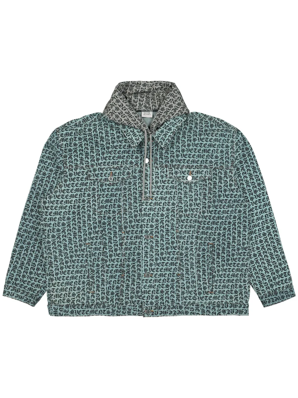 Куртка с монограммой VETEMENTS, синий
Куртка с монограммой VETEMENTS, синий