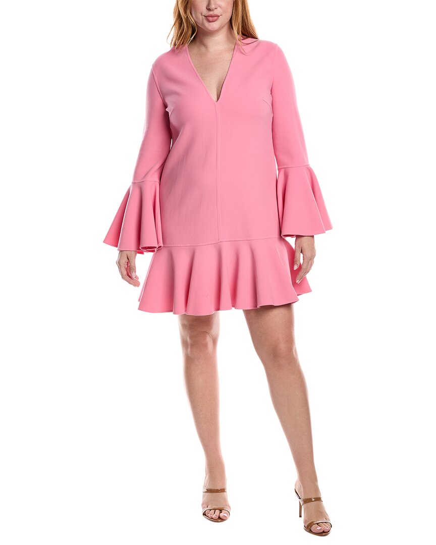 Michael Kors Collection Платье с колоколообразными рукавами из шерстяной смеси, розовый
Michael Kors Collection Платье с колоколообразными рукавами из шерстяной смеси, розовый