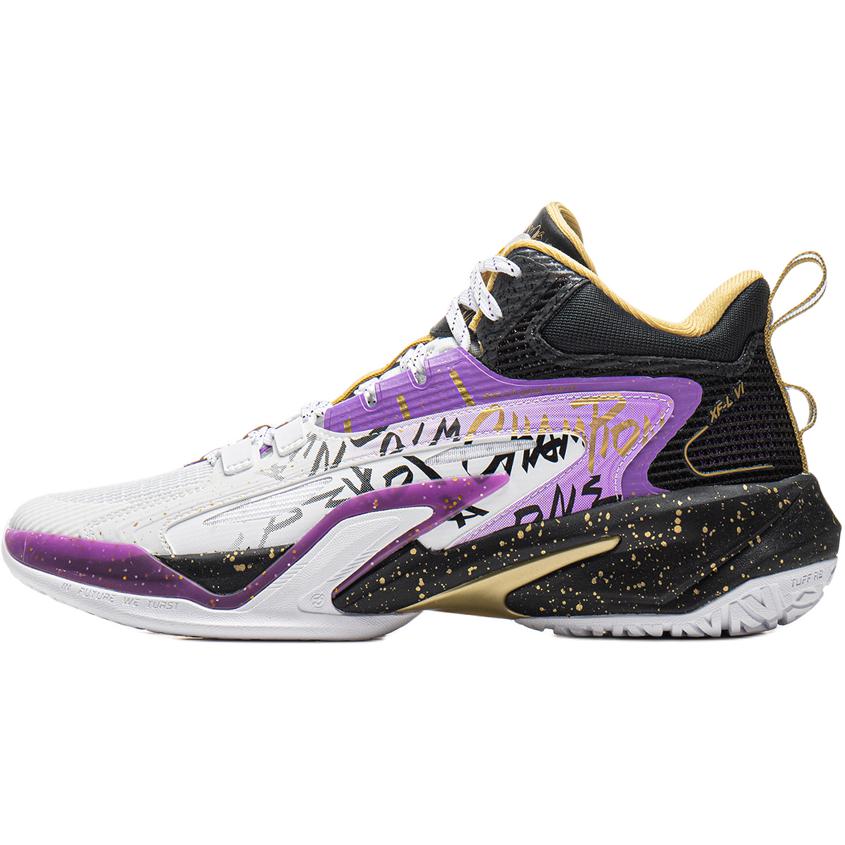 Баскетбольные кроссовки для детей начальной школы LINING YOUNG, белый/черный/фиолетовый
Баскетбольные кроссовки для детей начальной школы LINING YOUNG, белый/черный/фиолетовый