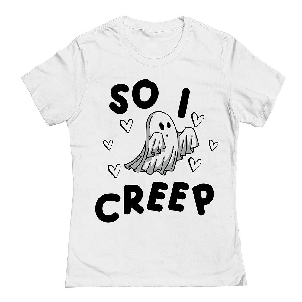 Футболка Junior's So I Creep с рисунком Хэллоуина, белый
Футболка Junior's So I Creep с рисунком Хэллоуина, белый