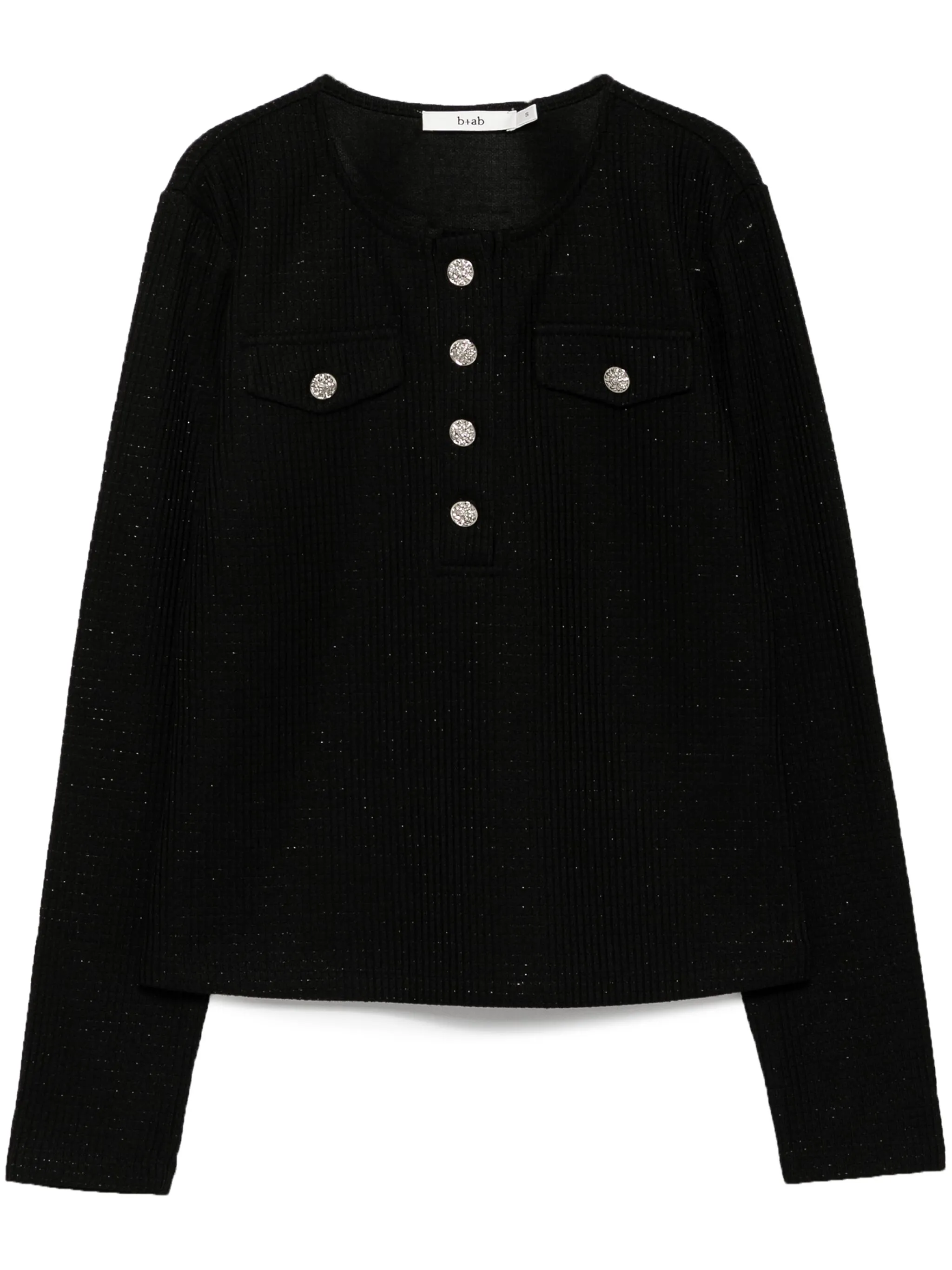 Трикотажный топ хенли B+Ab, синий
Трикотажный топ хенли B+Ab, синий