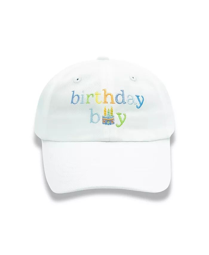 Бейсбольная кепка на день рождения для мальчиков Bits & Bows, белый
Бейсбольная кепка на день рождения для мальчиков Bits & Bows, белый