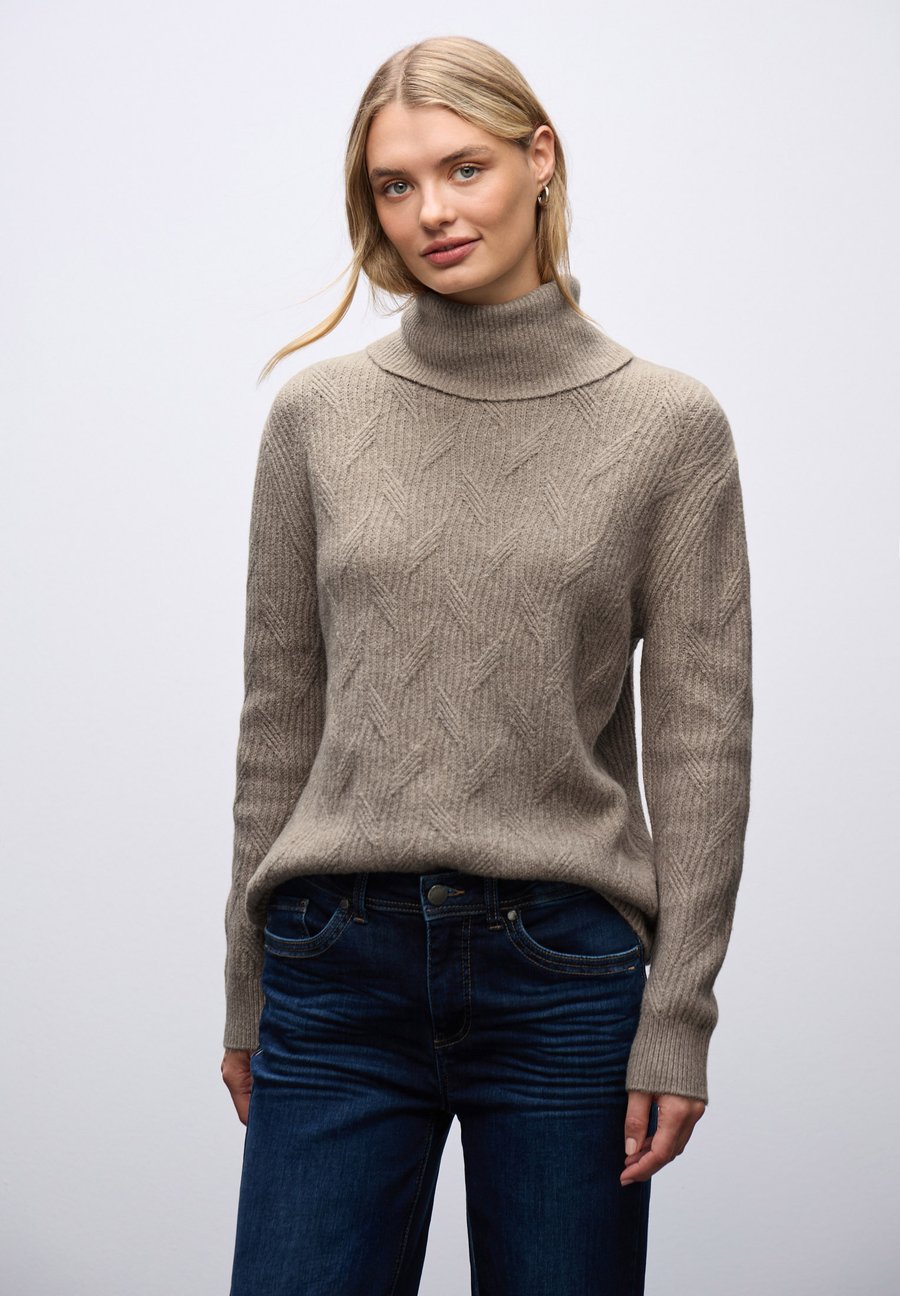 Джемпер Street One KUSCHELIGER STRUKTURPULLOVER, Beige
Джемпер Street One KUSCHELIGER STRUKTURPULLOVER, Beige