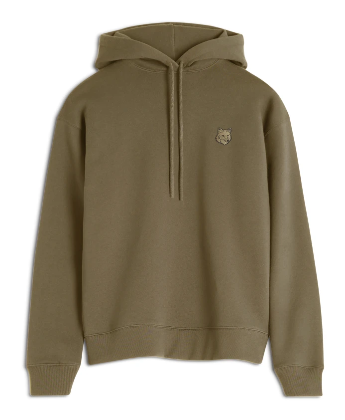 Толстовка с нашивкой в виде головы лисы, удобный стиль. Maison Kitsunã, зеленый
Толстовка с нашивкой в виде головы лисы, удобный стиль. Maison Kitsunã, зеленый