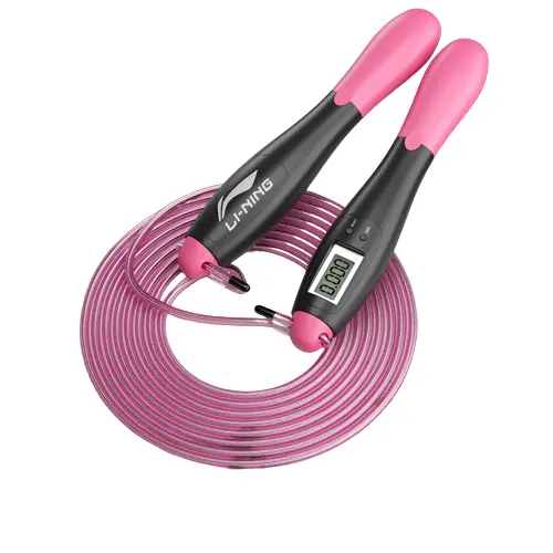 Профессиональная скакалка для скоростных тренировок с электронным счетчиком, ученическая пвс стальной трос, пластиковый контроллер 2,8 м LINING, розовый
Профессиональная скакалка для скоростных тренировок с электронным счетчиком, ученическая пвс стальной трос, пластиковый контроллер 2,8 м LINING, розовый