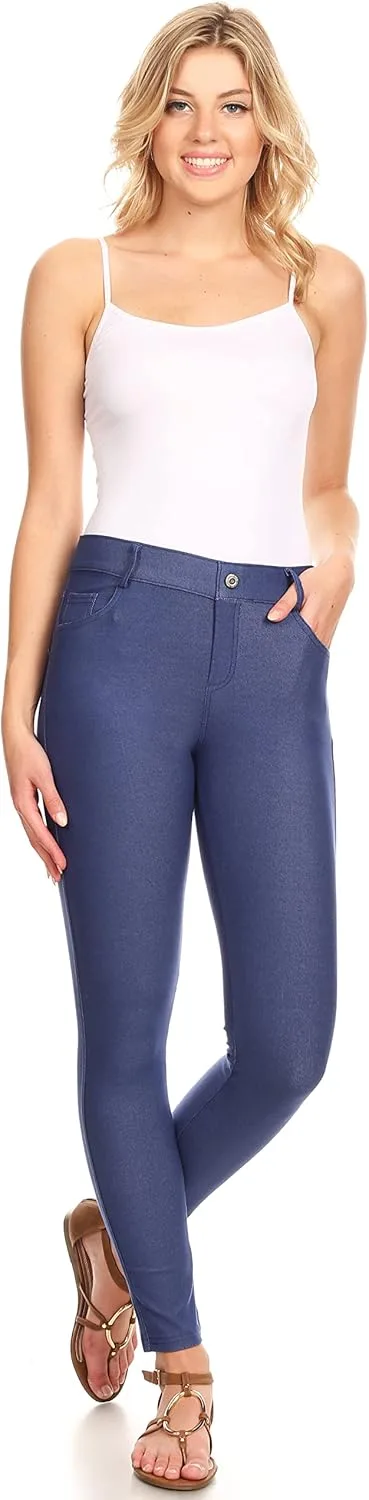 YELETE женские джинсовые леггинсы с пятью карманами
YELETE женские джинсовые леггинсы с пятью карманами