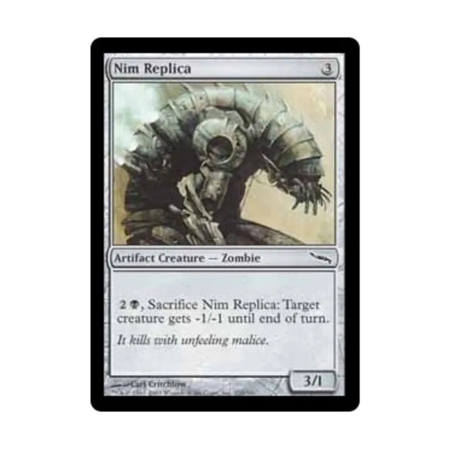 CCG Реплика Нима (C) (Фольга), MTG - Mirrodin
CCG Реплика Нима (C) (Фольга), MTG - Mirrodin