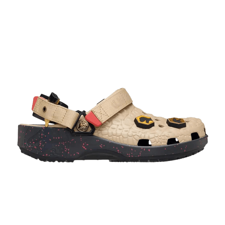 Кроссовки Crocs Jurassic World x Classic Clog 'T-Rex', желто-коричневый
Кроссовки Crocs Jurassic World x Classic Clog 'T-Rex', желто-коричневый