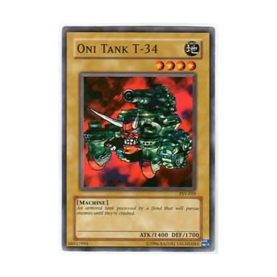 CCG Они Танк Т-34 (Обычный), Yu-Gi-Oh - Pharaoh's Servant - Singles
CCG Они Танк Т-34 (Обычный), Yu-Gi-Oh - Pharaoh's Servant - Singles