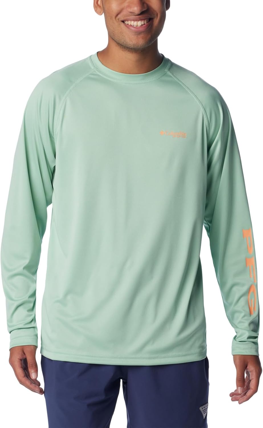 Мужская футболка Columbia PFG Terminal Tackle с длинным рукавом, New Mint Heather/Bright Nectar Logo, Зеленый, Мужская футболка Columbia PFG Terminal Tackle с длинным рукавом, New Mint Heather/Bright Nectar Logo
Мужская футболка Columbia PFG Terminal Tackle с длинным рукавом, New Mint Heather/Bright Nectar Logo, Зеленый, Мужская футболка Columbia PFG Terminal Tackle с длинным рукавом, New Mint Heather/Bright Nectar Logo