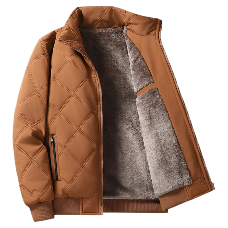 Пуховик мужской со стойкой утолщенный VanCamel, earth желтый
Пуховик мужской со стойкой утолщенный VanCamel, earth желтый