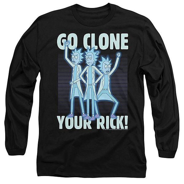 Футболка с длинным рукавом Rick and Morty Go Clone Your Rick Licensed Character
Футболка с длинным рукавом Rick and Morty Go Clone Your Rick Licensed Character