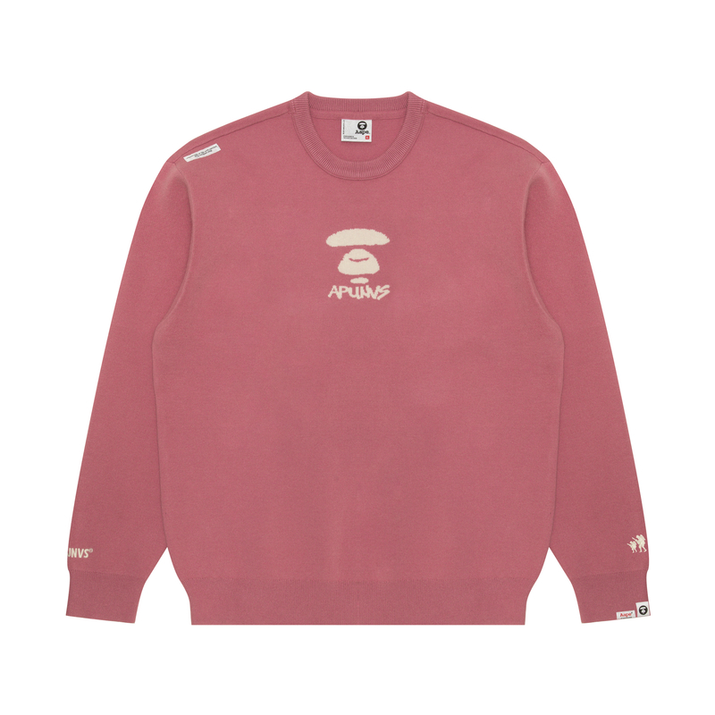 Джемпер с жаккардовым логотипом A Bathing APE Aape, розовый
Джемпер с жаккардовым логотипом A Bathing APE Aape, розовый