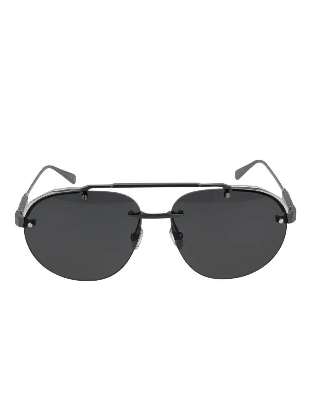 Солнцезащитные очки в титановой оправе Bvlgari, черный 
Солнцезащитные очки в титановой оправе Bvlgari, черный