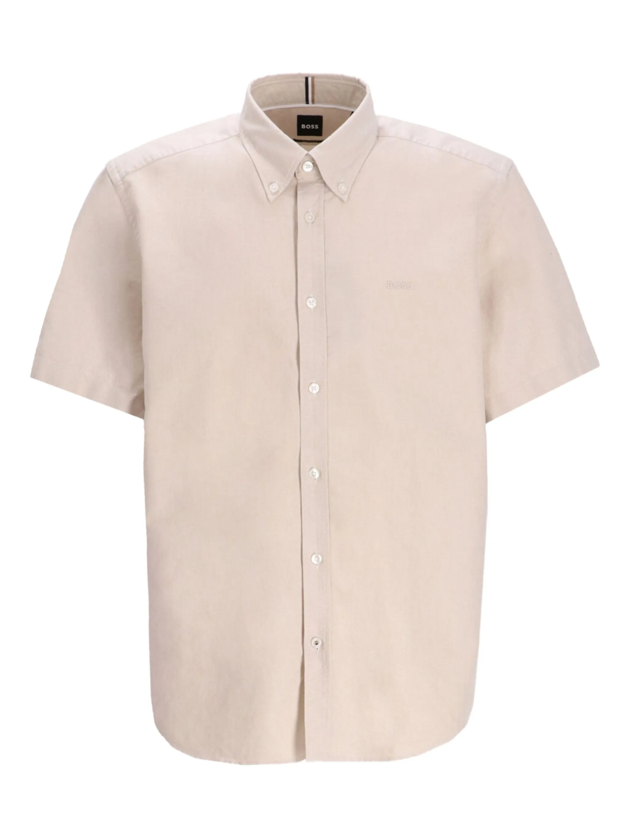 Рубашка с короткими рукавами Boss, бежевый
Рубашка с короткими рукавами Boss, бежевый