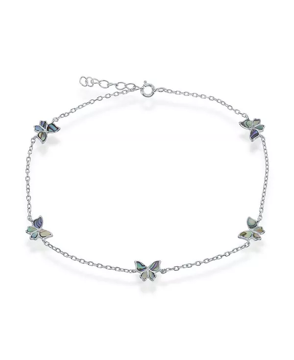 Серебряный браслет на лодыжку с бабочкой-морским ушком Caribbean Treasures, silver
Серебряный браслет на лодыжку с бабочкой-морским ушком Caribbean Treasures, silver