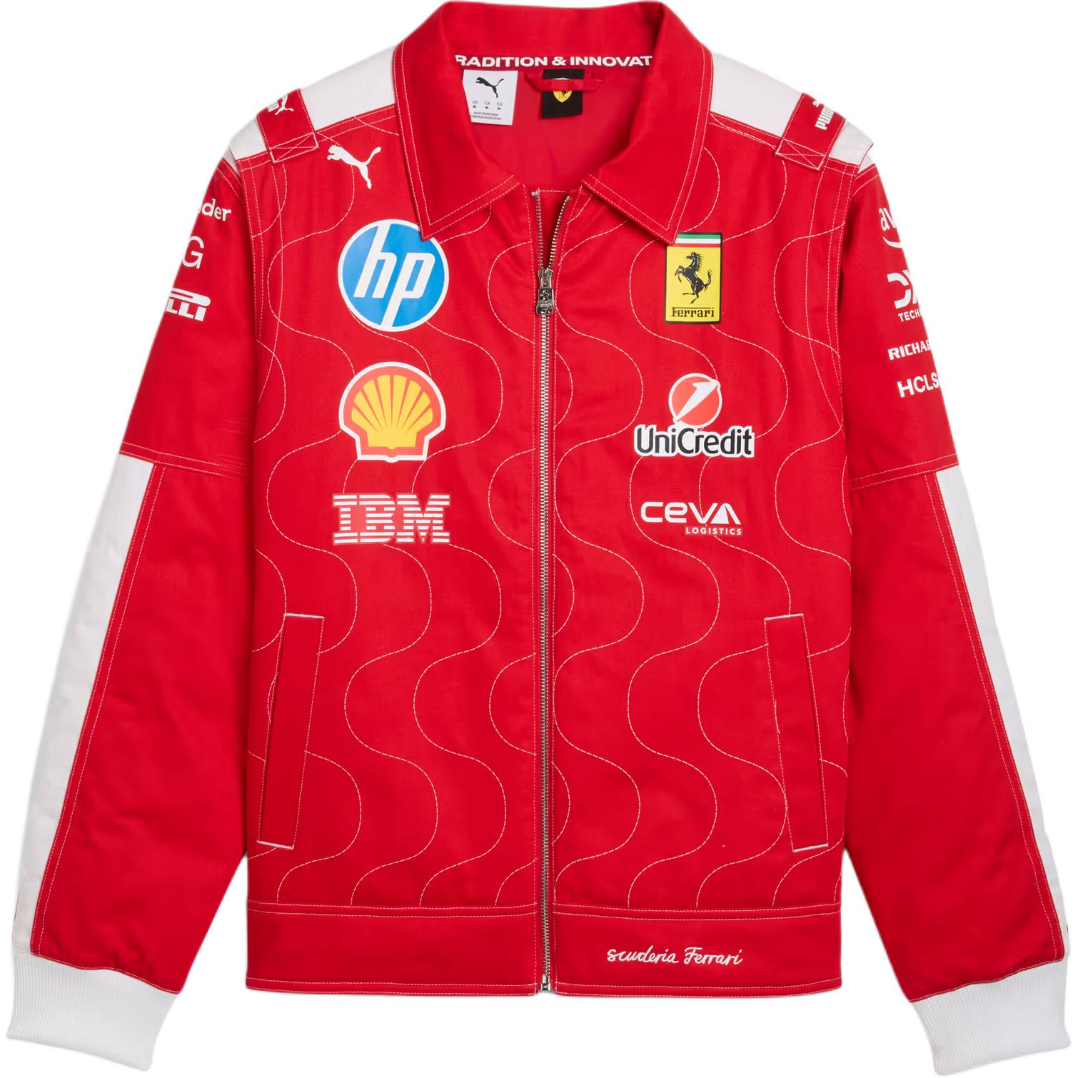 PUMA Куртка Scuderia Ferrari FW25 Мужская, Red 
PUMA Куртка Scuderia Ferrari FW25 Мужская, Red