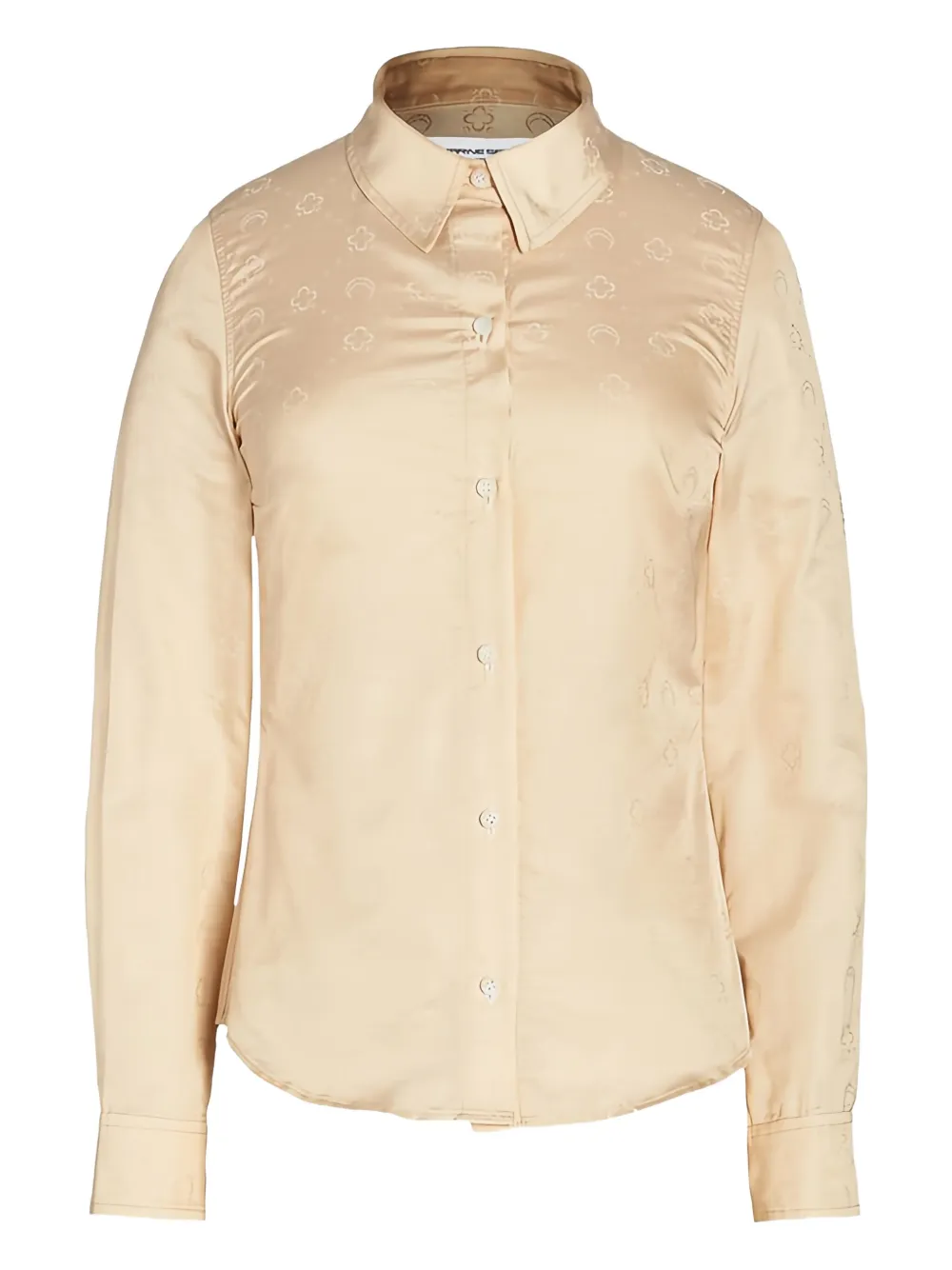 Рубашка с монограммой Marine Serre, нейтральный
Рубашка с монограммой Marine Serre, нейтральный