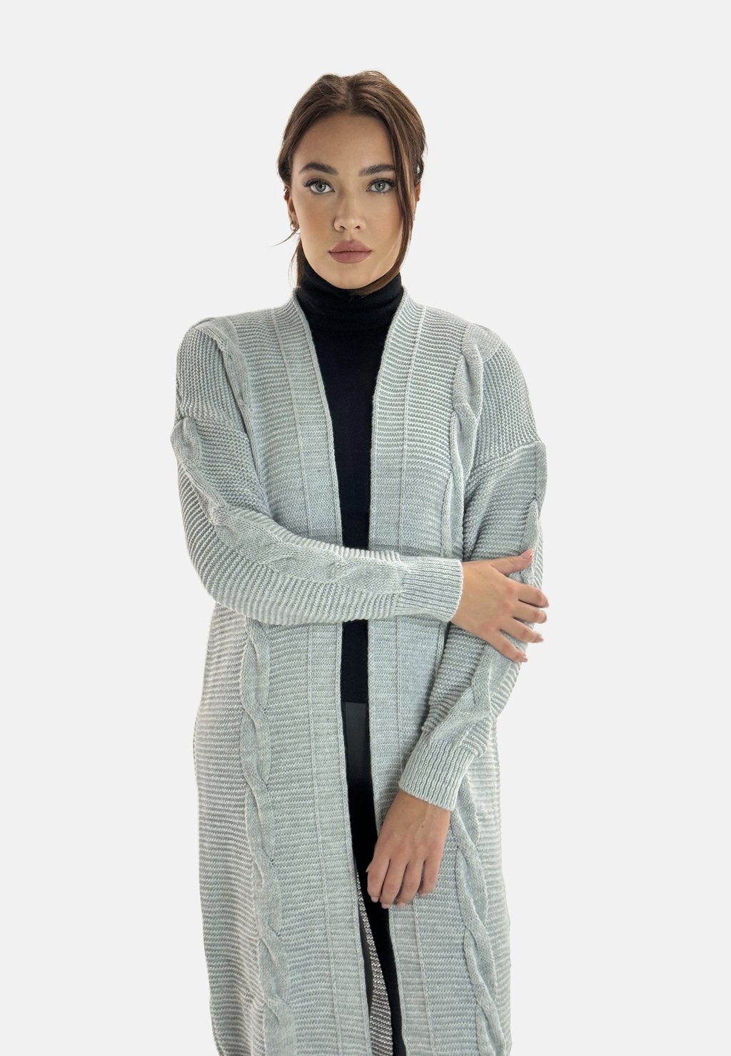 Кардиган Elara, светло-серый
Кардиган Elara, светло-серый