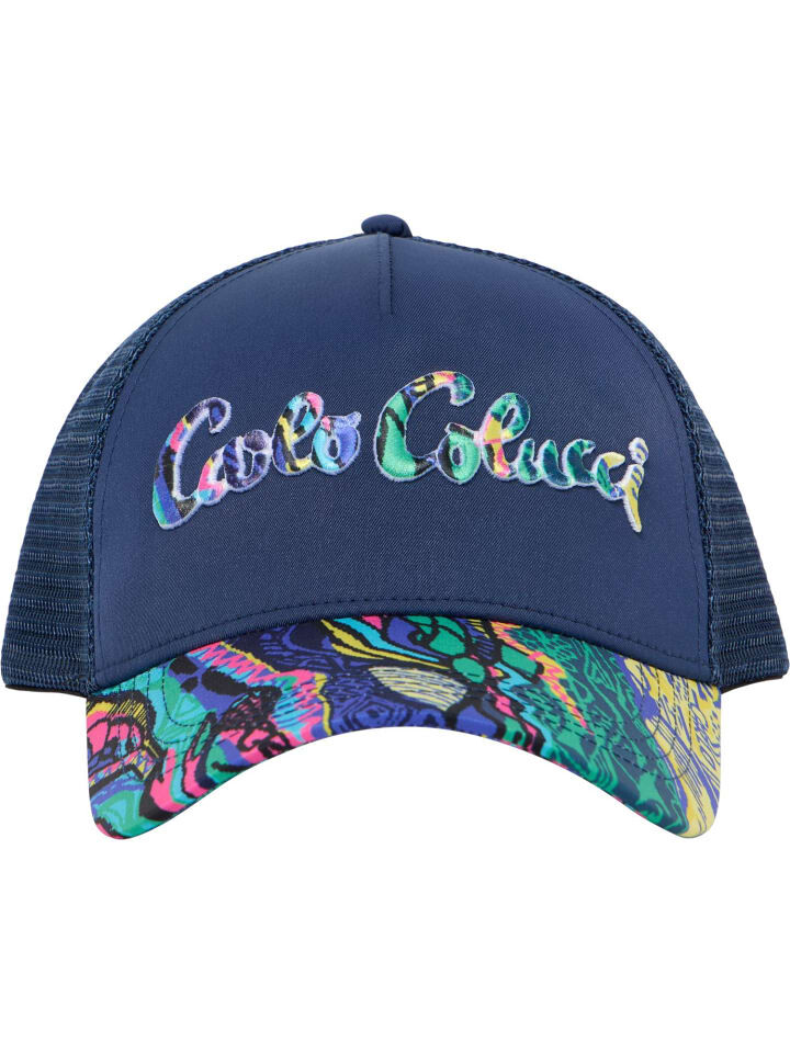 Бейсболка Carlo Colucci Trucker Dieghi, темно-синий
Бейсболка Carlo Colucci Trucker Dieghi, темно-синий