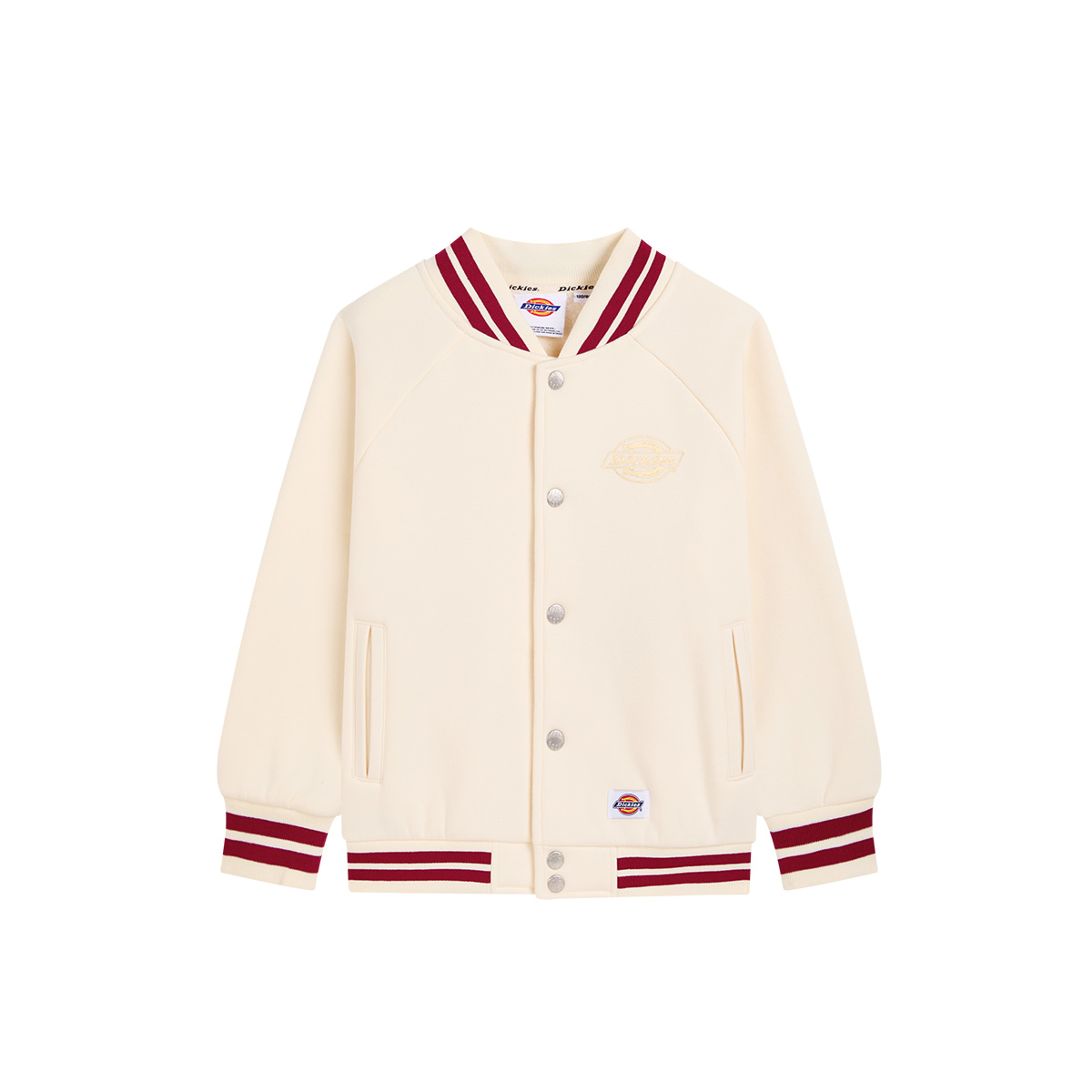 Бейсбольная куртка для подростков Dickies, кремово-белый
Бейсбольная куртка для подростков Dickies, кремово-белый
