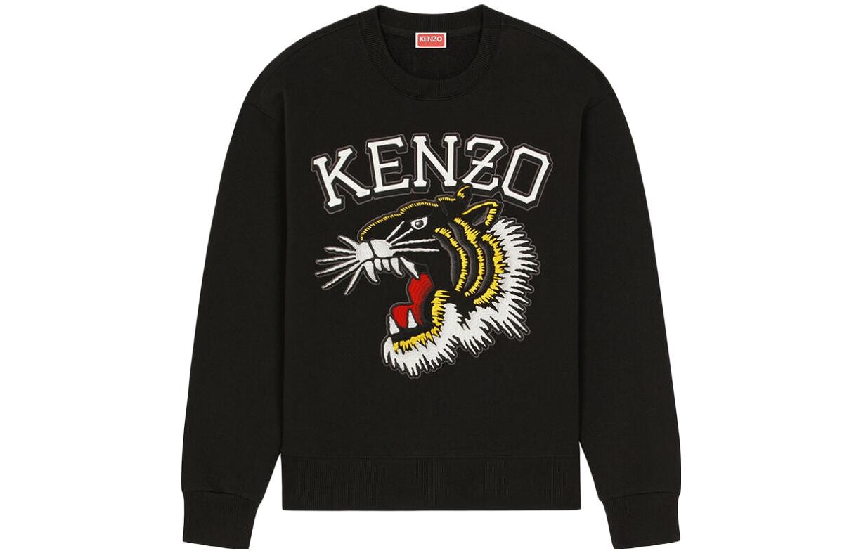 Толстовка мужская Kenzo Varsity Jungle Tiger, черный 
Толстовка мужская Kenzo Varsity Jungle Tiger, черный