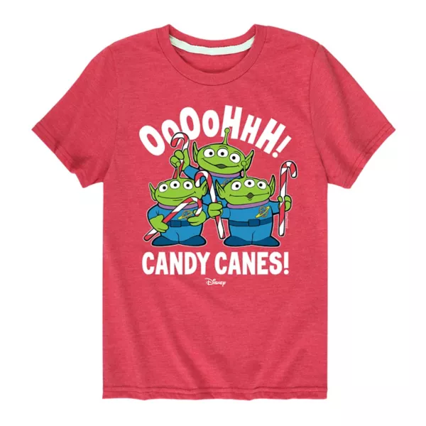 Футболка с рисунком леденцов-тростей из «Истории игрушек: Пришельцы» для мальчиков 8-20 лет Disney / Pixar, красный
Футболка с рисунком леденцов-тростей из «Истории игрушек: Пришельцы» для мальчиков 8-20 лет Disney / Pixar, красный