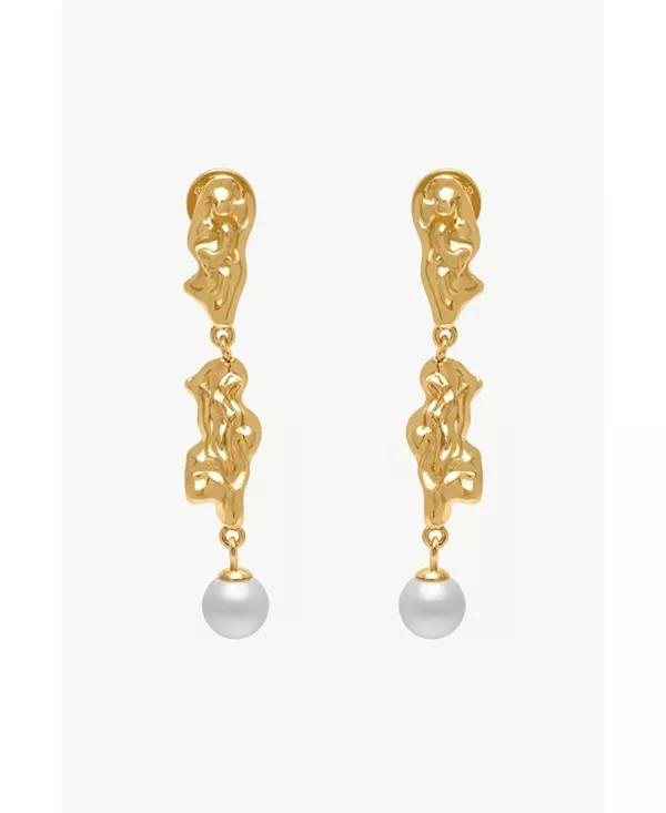 Серьги-Капли из расплавленного пресноводного жемчуга Nyla Classicharms, gold
Серьги-Капли из расплавленного пресноводного жемчуга Nyla Classicharms, gold