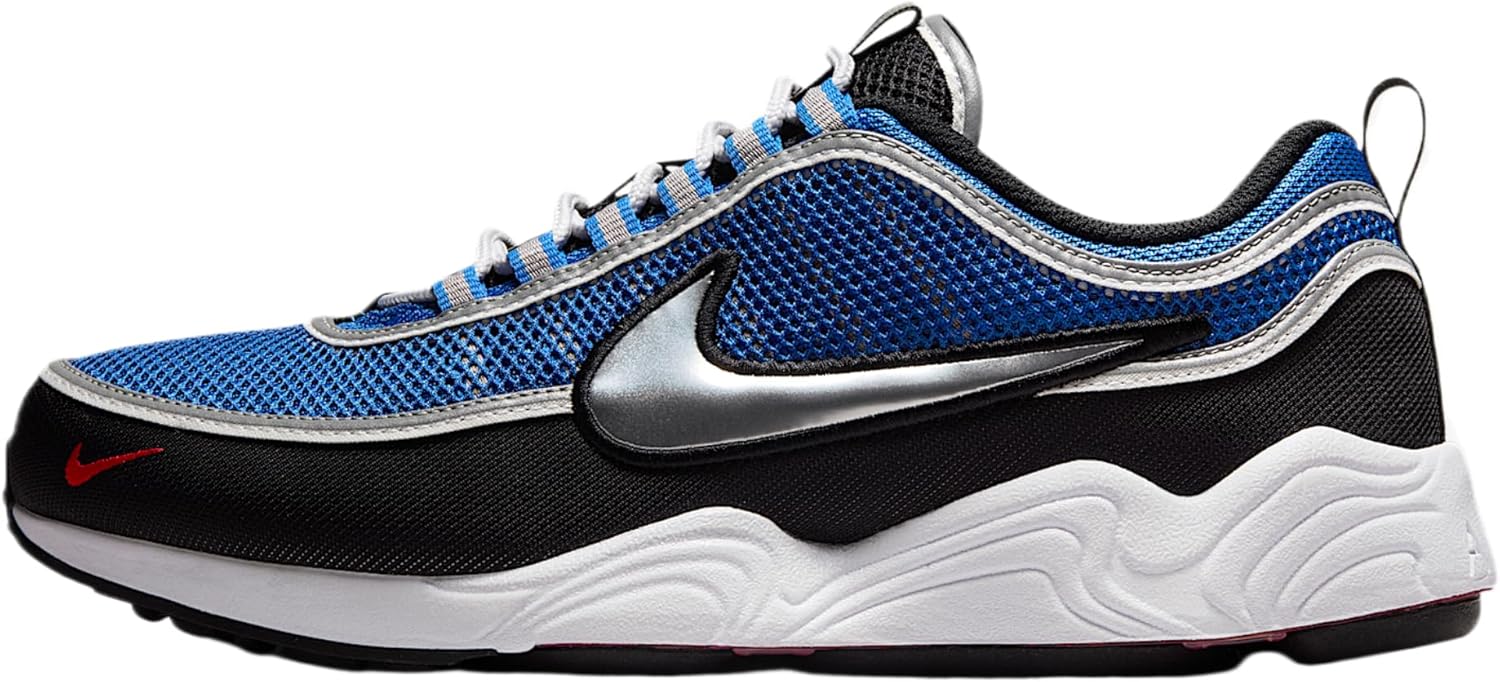 Nike Men's Air Zoom Spiridon SP, Signal Blue/Metallic Luster/Black/White/University Red
Nike Men's Air Zoom Spiridon SP, Signal Blue/Metallic Luster/Black/White/University Red