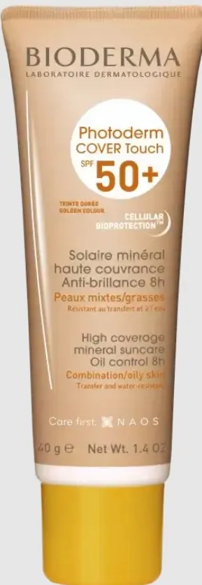 Photoderm Mineral Cover Touch Dore SPF 50+ 40 мл Высокая степень покрытия Защита для взрослых Bioderma
Photoderm Mineral Cover Touch Dore SPF 50+ 40 мл Высокая степень покрытия Защита для взрослых Bioderma