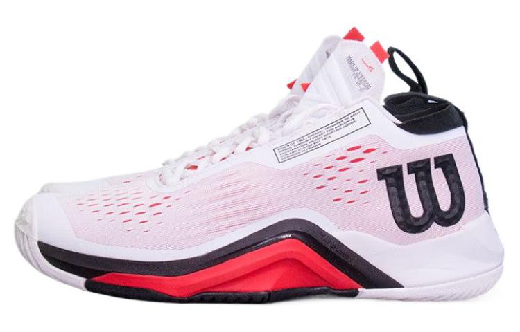 Wilson Rush Pro Mid Top Мужские теннисные кроссовки высокие черно-красные White/Black/Rose Red
Wilson Rush Pro Mid Top Мужские теннисные кроссовки высокие черно-красные White/Black/Rose Red