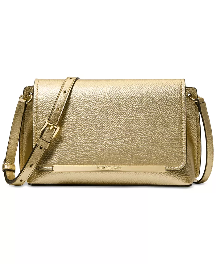 Сумка через плечо Evelyn Small Flap Michael Kors, золотой 
Сумка через плечо Evelyn Small Flap Michael Kors, золотой