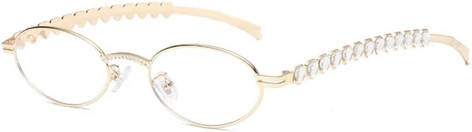 Солнцезащитные очки овальной формы 2027 года, винтажные круглые, для женщин, с кристаллами, стильные черные, для мужчин, с бриллиантами MTZJH, Gold White
Солнцезащитные очки овальной формы 2027 года, винтажные круглые, для женщин, с кристаллами, стильные черные, для мужчин, с бриллиантами MTZJH, Gold White