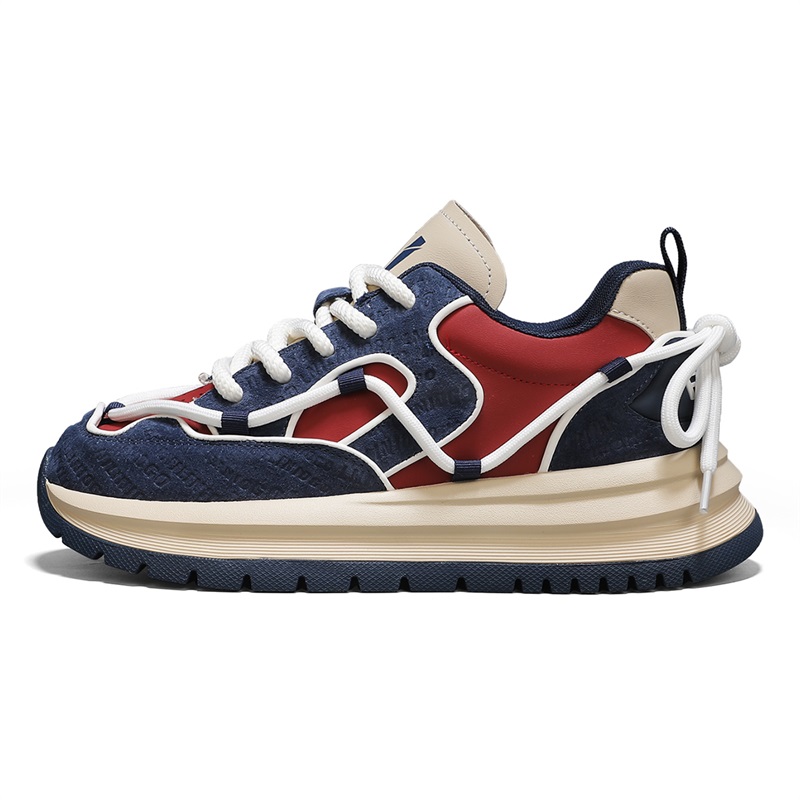 Нескользящие и износостойкие низкие повседневные туфли, увеличивающие рост, для мужчин Grumpy ram, Red Blue
Нескользящие и износостойкие низкие повседневные туфли, увеличивающие рост, для мужчин Grumpy ram, Red Blue