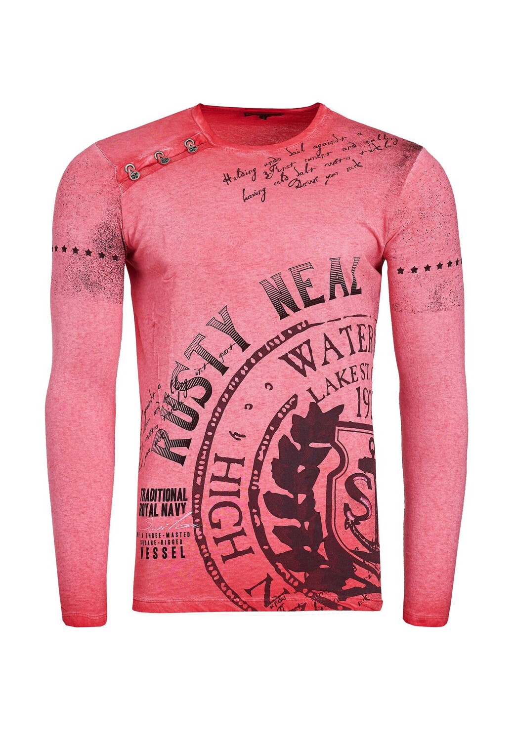 Рубашка с длинными рукавами и промасленным принтом RUSTY NEAL, красный
Рубашка с длинными рукавами и промасленным принтом RUSTY NEAL, красный