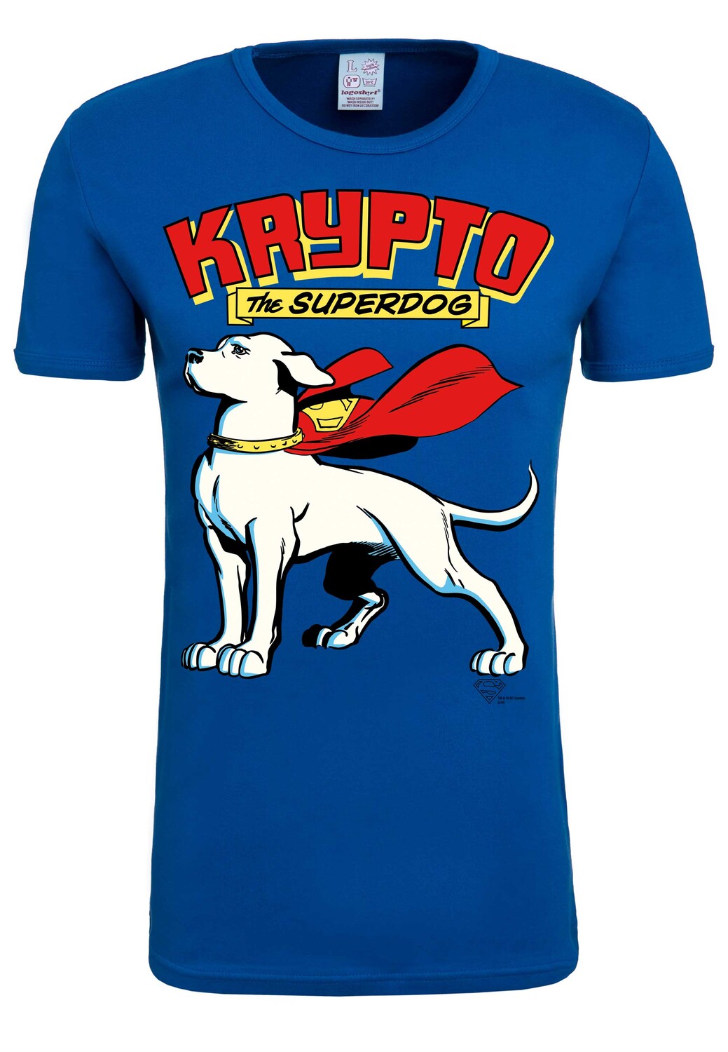 Футболка Logoshirt Krypto the Superdog, синий
Футболка Logoshirt Krypto the Superdog, синий