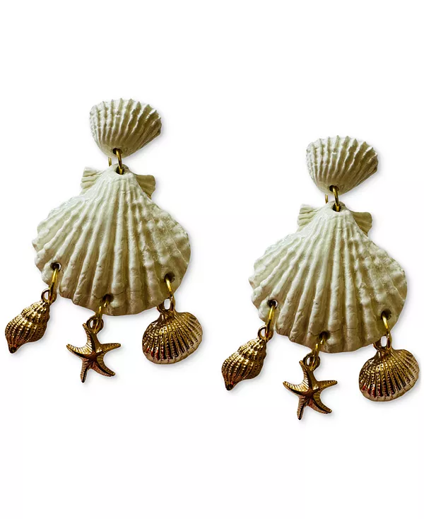 Мини-Серьги-Ракушки Alayna Swanky Designs, ivory
Мини-Серьги-Ракушки Alayna Swanky Designs, ivory