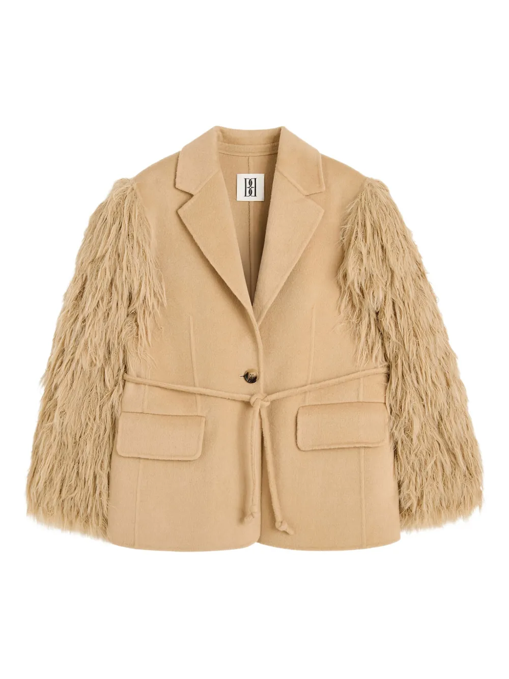 Куртка из шерсти и искусственного меха с пушистыми рукавами BY MALENE BIRGER, нейтральный
Куртка из шерсти и искусственного меха с пушистыми рукавами BY MALENE BIRGER, нейтральный