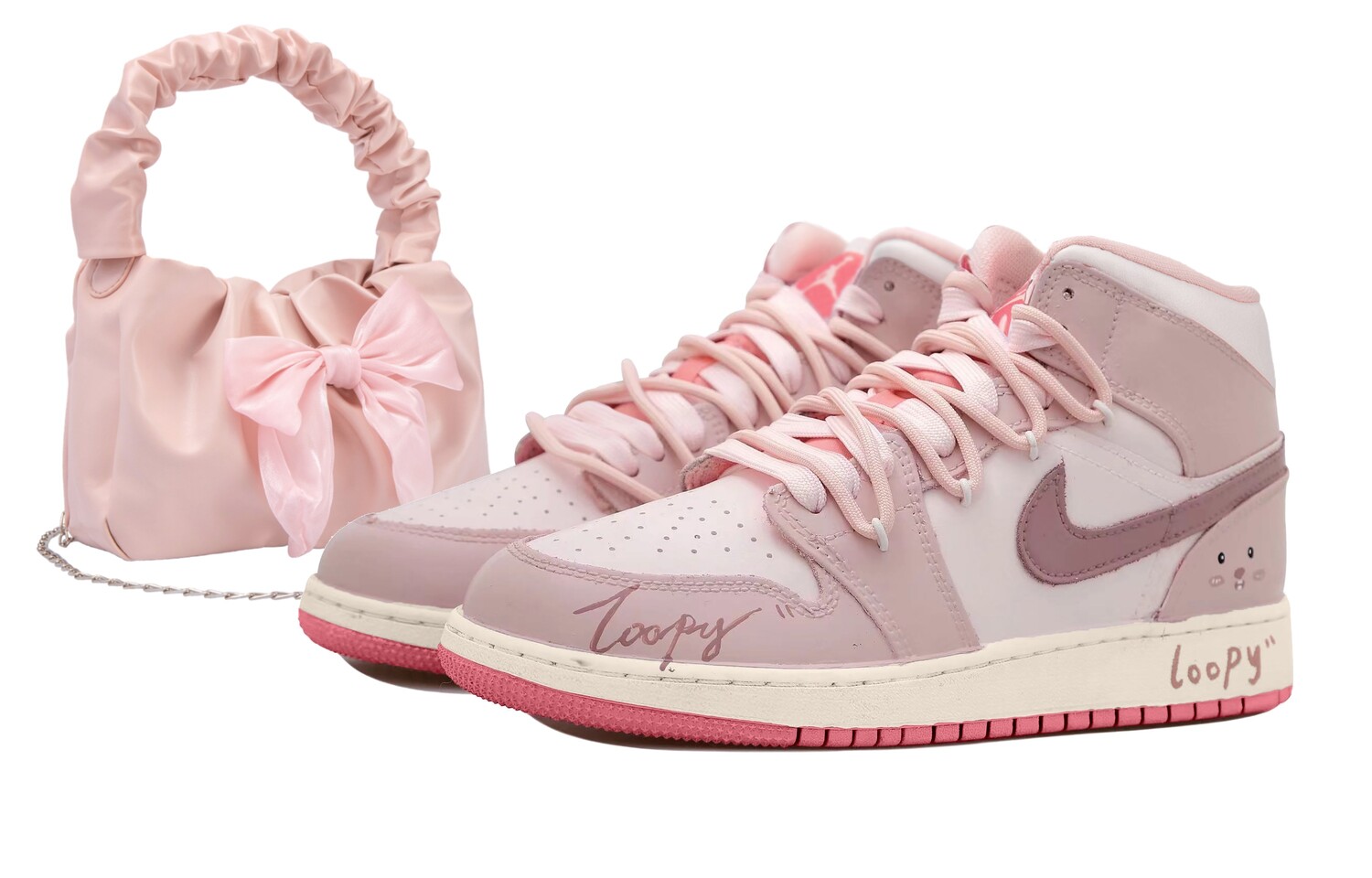 Кроссовки Air Jordan 1 Vintage Basketball Shoes Women's Mid-top Pink, розовый
Кроссовки Air Jordan 1 Vintage Basketball Shoes Women's Mid-top Pink, розовый