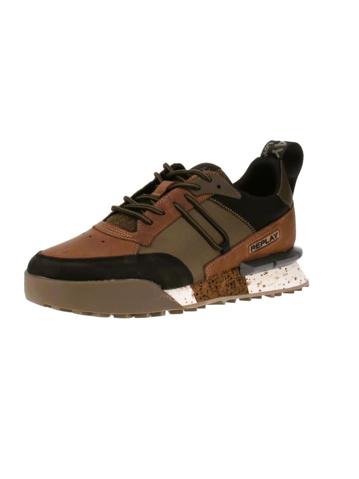 Replay Низкие кроссовки Field Jupiter Craft коричневого цвета
Replay Низкие кроссовки Field Jupiter Craft коричневого цвета