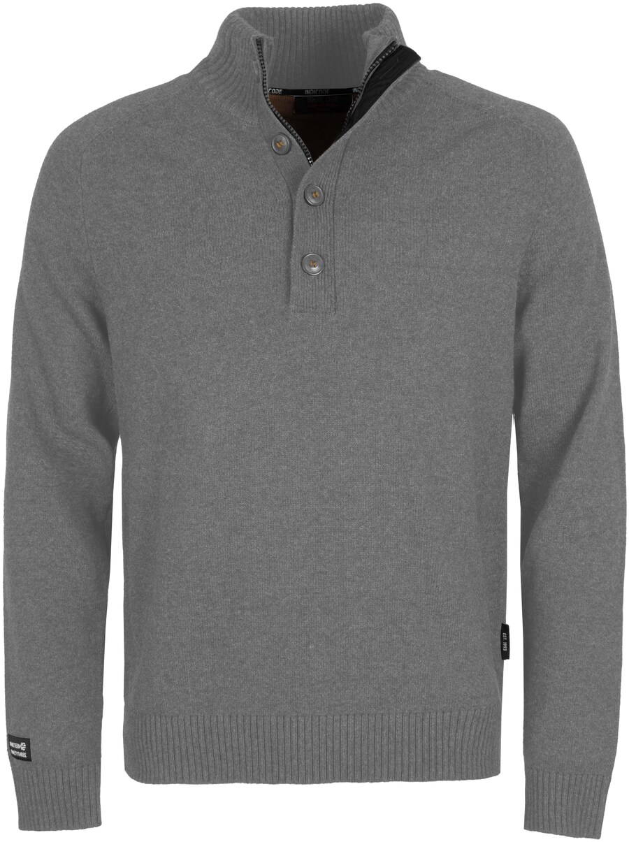 Свитер INDICODE, серый
Свитер INDICODE, серый
