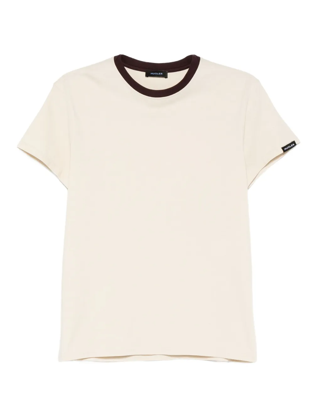 Футболка с ребристой отделкой Mugler, нейтральный
Футболка с ребристой отделкой Mugler, нейтральный