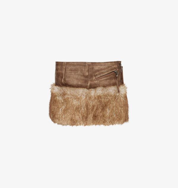 Мини-Юбка из искусственной кожи с отделкой из искусственного меха цвета ворона Jaded London, бежевый
Мини-Юбка из искусственной кожи с отделкой из искусственного меха цвета ворона Jaded London, бежевый