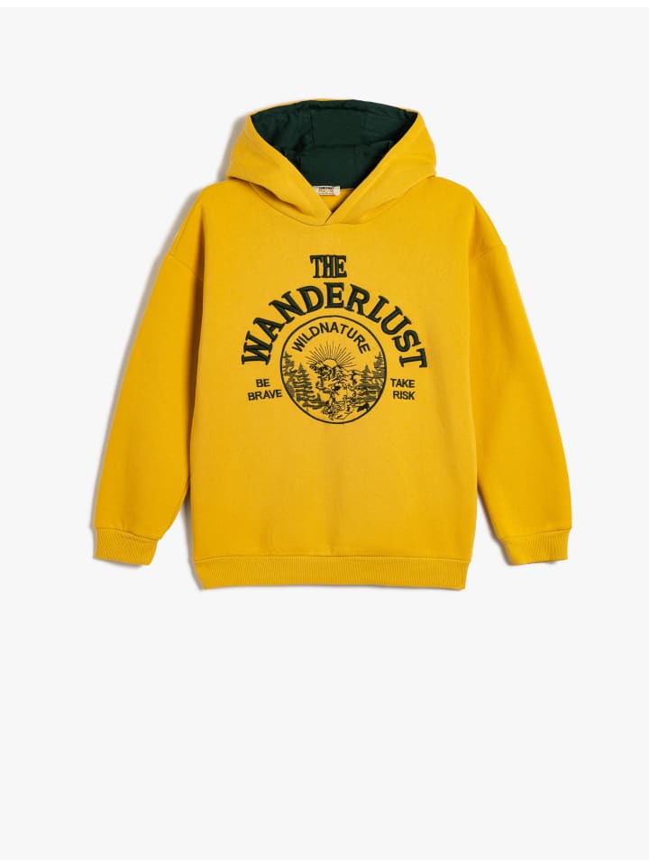 KOTON Толстовка горчичного цвета
KOTON Толстовка горчичного цвета