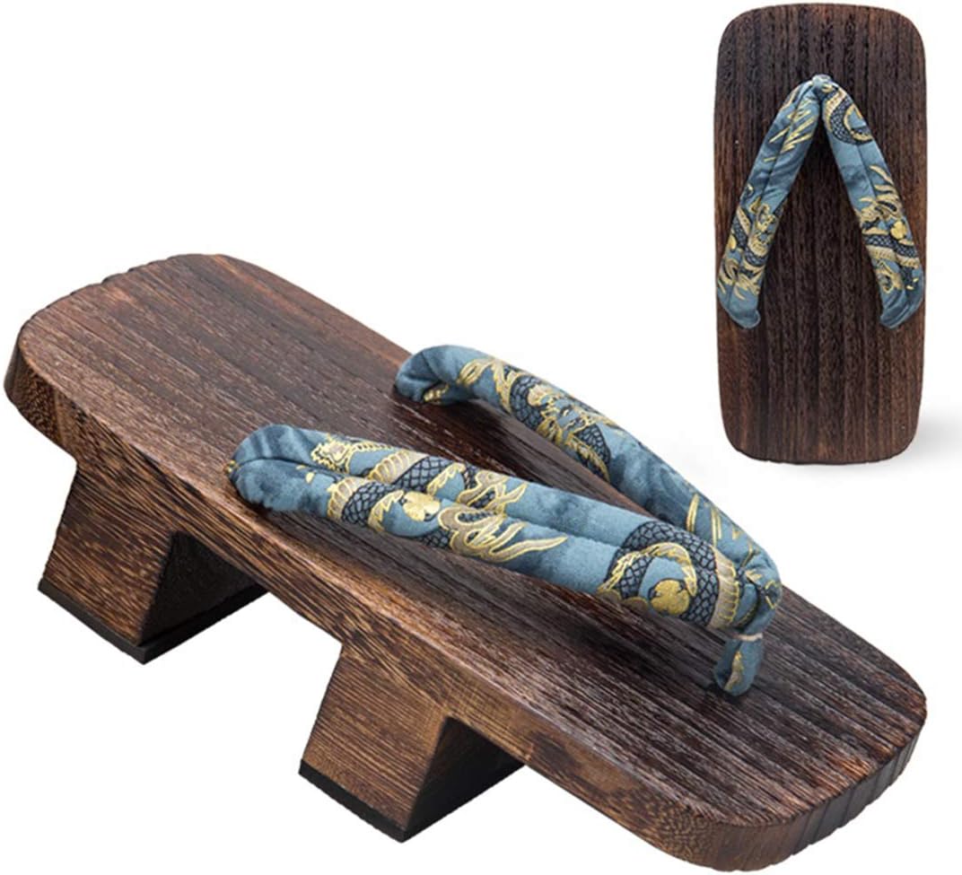 Японские традиционные сабо Ez-sofei Деревянные сандалии Гета для мужчин, светло-голубой
Японские традиционные сабо Ez-sofei Деревянные сандалии Гета для мужчин, светло-голубой